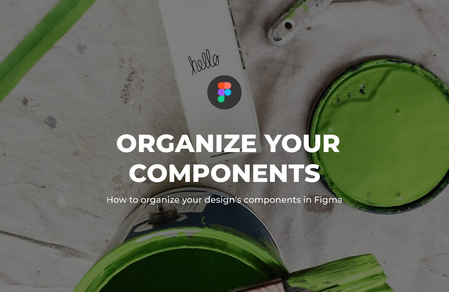 How to organize your design’s components in Figma