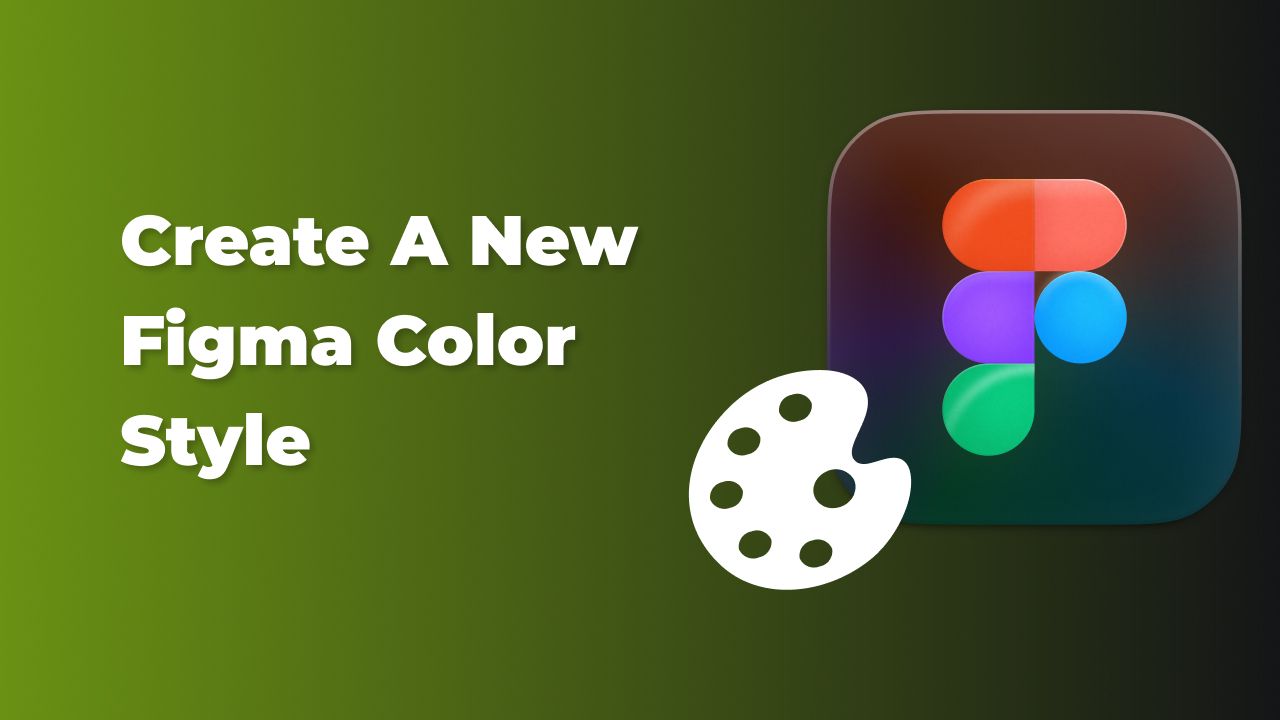 Create a new Figma Color style