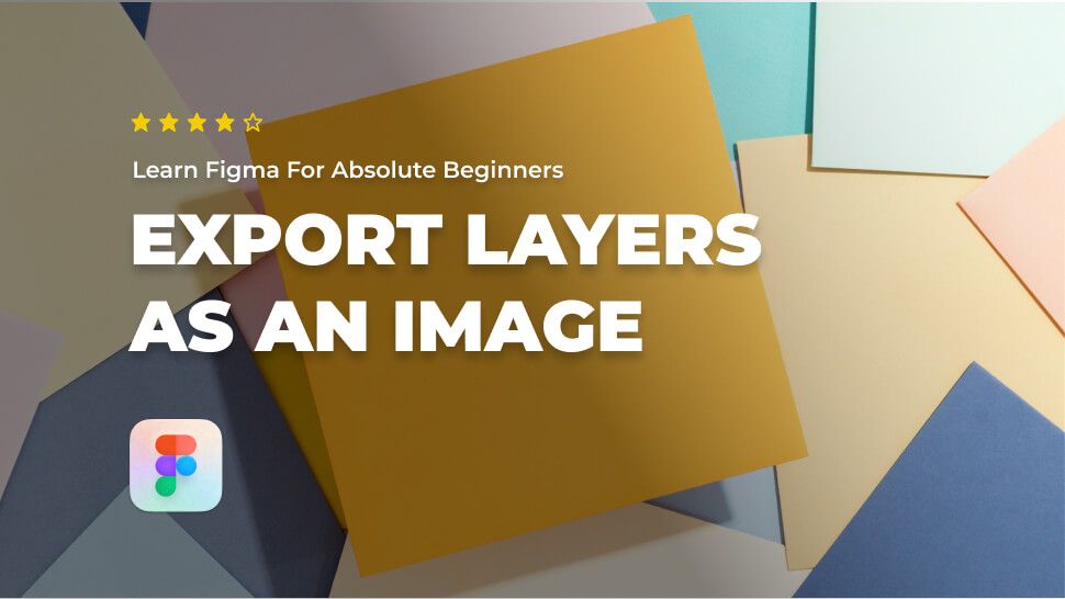 How to export Figma layers as an image