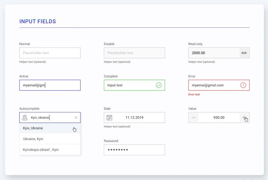 A guide to design Text fields & Forms for your design system