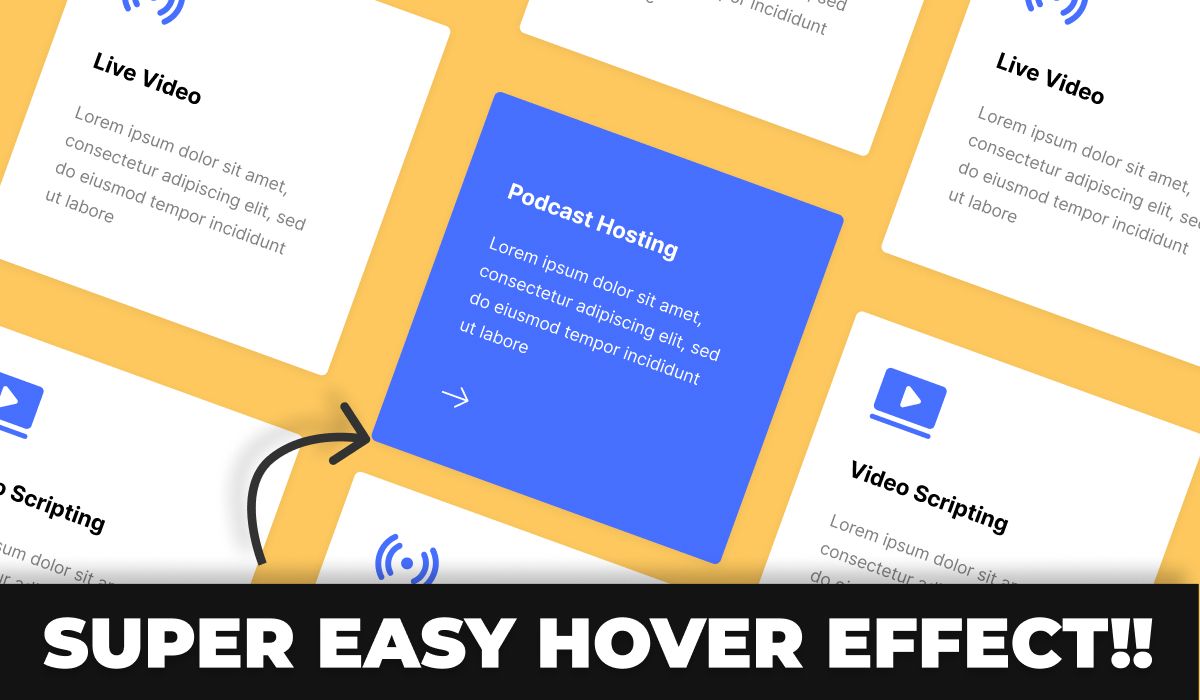 Figma Tutorial: Create Hover Effect Cards