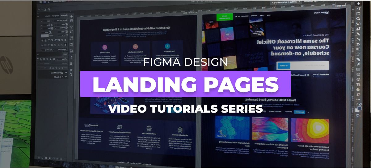 7 Video Tutorials to Create Landing Pages with Figma for Beginners