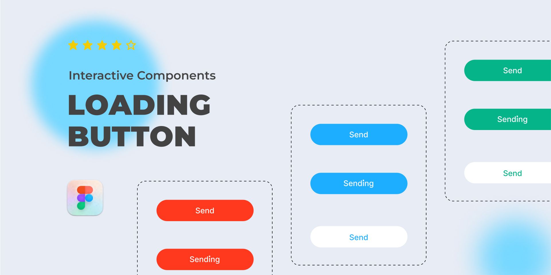 Figma Tutorial: How to create a loading button interaction