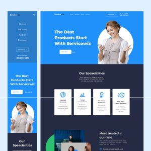 Elevate - Figma landing page Template