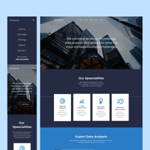 Bruiservice - Figma landing page Template