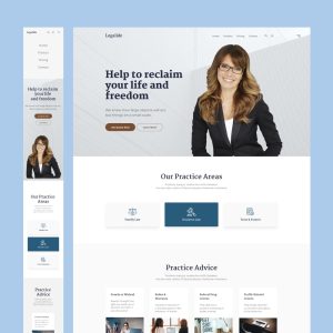 Legalide - Figma Legal Web Design