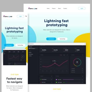 Figma Startup landing page Template