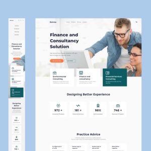 Relvise - Figma Consulting Web Page Template