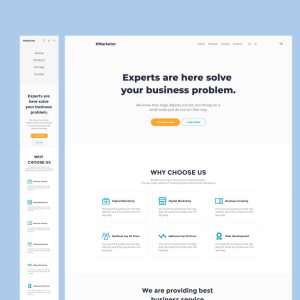 KMarketer - Figma Corporate Template