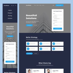 Freshfinance - dark figma finance template