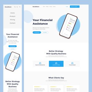 lfinance - html finance website